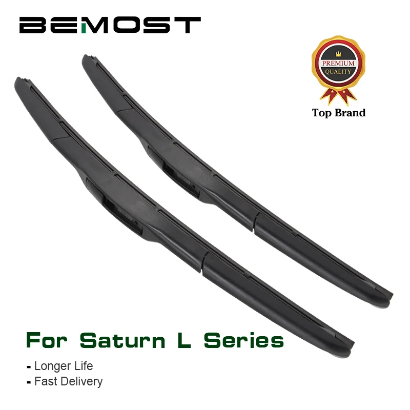 

BEMOST Car Front Window Windshield Wiper Blades For Saturn L Series 19"+19", 2000 2001 2002 2003 2004 2005 U Hook Styling
