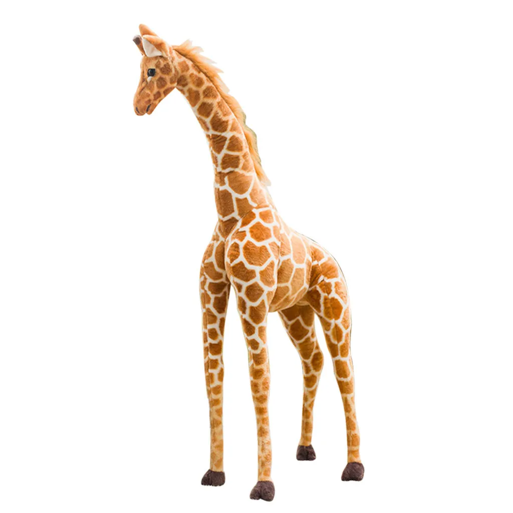 

Big Plush Giraffe Toy Doll Giant Large Stuffed Animal Soft Doll Kid Gift Soft Simulation Plush Toy For Kids Party Gift#30