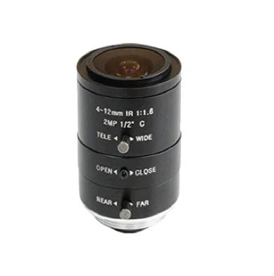 2 0 мегапикселей C Mount 4 12 мм 1/2 дюйма формат FA/Машинное видение линзы с