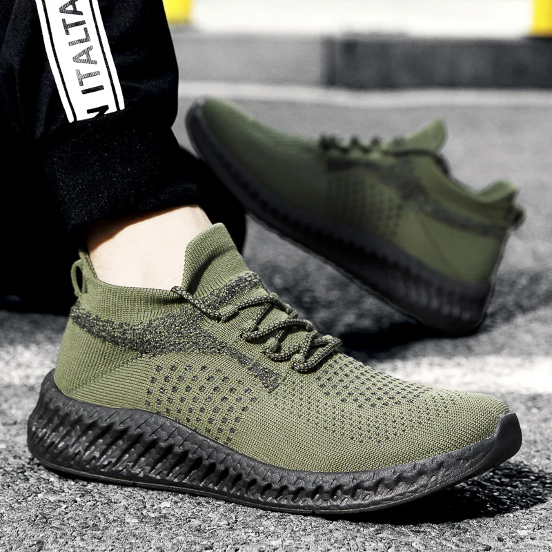 Кроссовки ArmyGreen мужские спортивная обувь в британском стиле удобные для бега