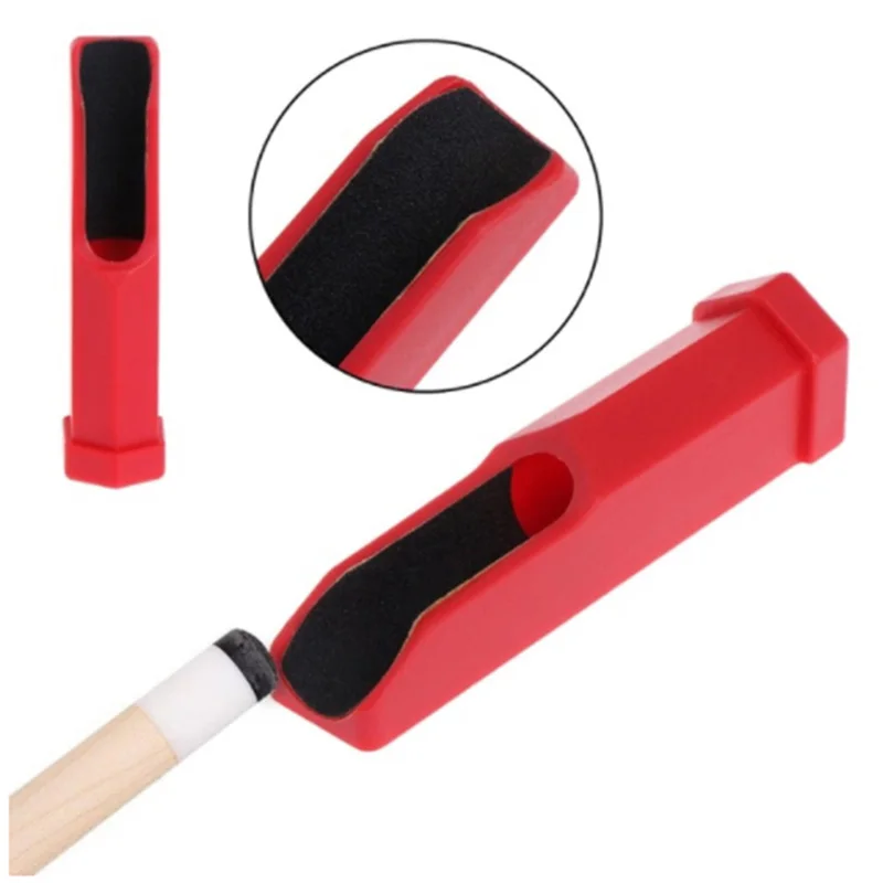 

New Pool Table Billiard Snooker Cue Tip Shaper Shapping Corrector Repair Accessory