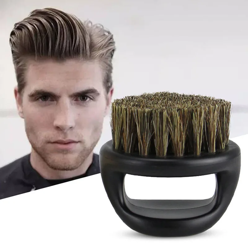 

Barber Shaving Brush Men's Beard Brush Facial Beard Cleaning Appliance Barber Salon Shave Tool Razor Brush with Handle for Men