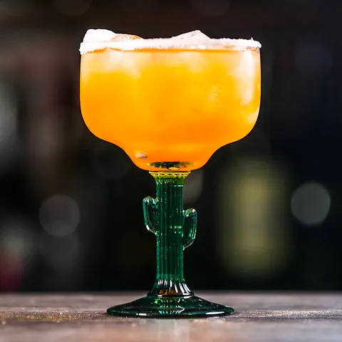 Мексиканский стеклянный бокал для маргариты, бокал для коктейлей, бокал для питья