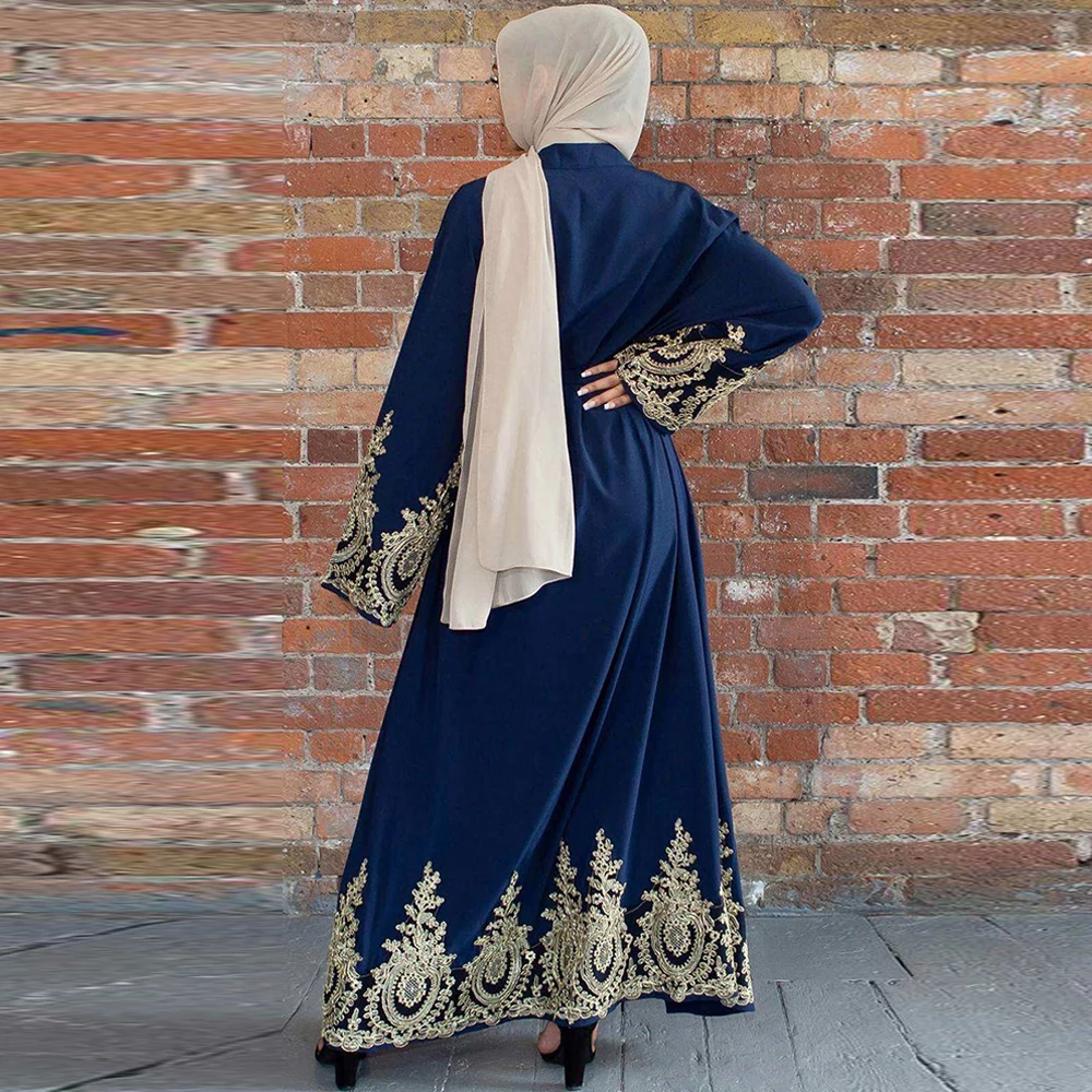 Кружевное кимоно Abaya кардиган Саудовская Аравия африканские платья для женщин
