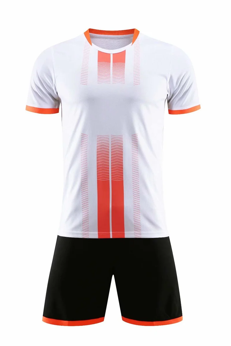 Детский и взрослый футбольный трикотажный тренировочный комплект спортивный