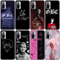 lil peep hellboy love silicone phone case for xiaomi redmi note 11 10 9 8 pro 11t 10t 10s 9s 8t 9 9a 9c 9t black cover coque