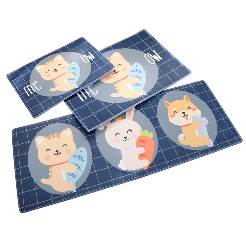 

NEW Cartoon Cat Fish Doormat Living Room Carpet Kitchen Rugs Animal Bathroom Floor Mats Home Decorate Bedroom Door Mat 3PCS/SET