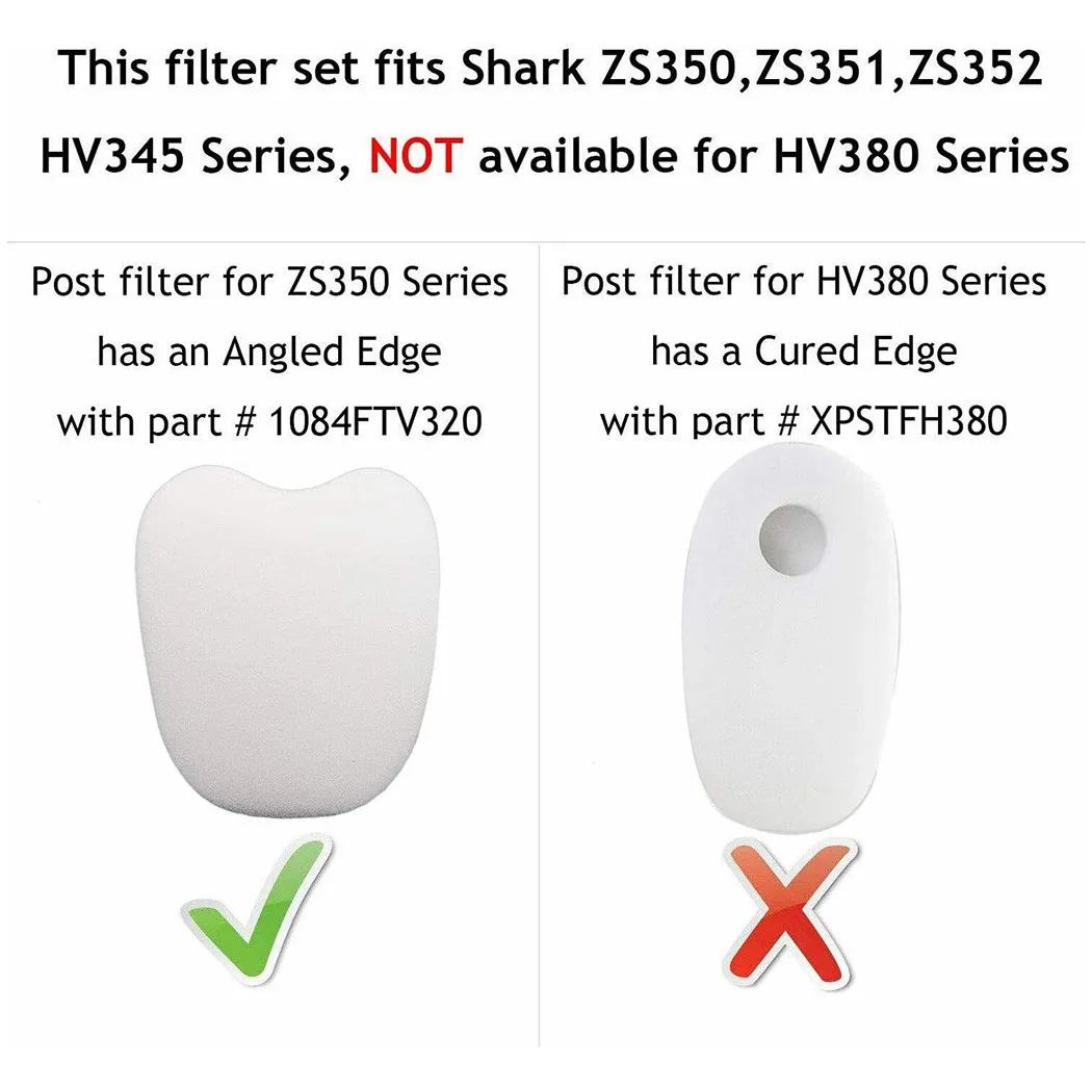 

XPMFK320 фильтры ZS350 ZS351 ZS352 аксессуары для Shark Rocket Zero-M