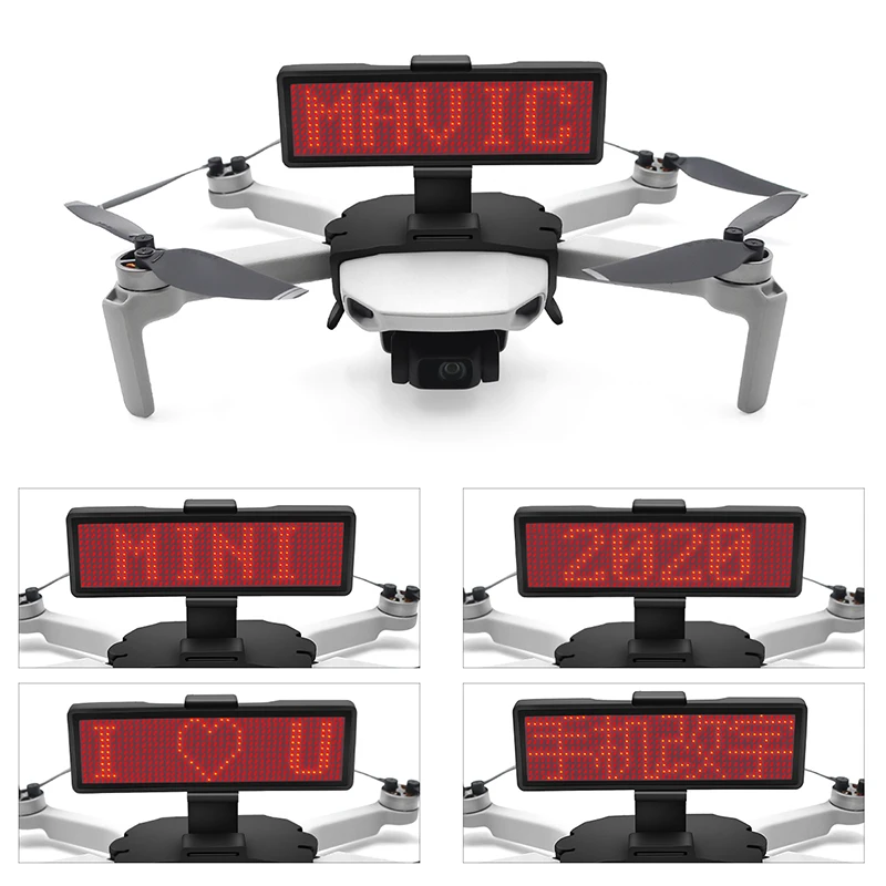 Mavic мини Дрон рекламный светодиодный дисплей экран комплект для вечерние