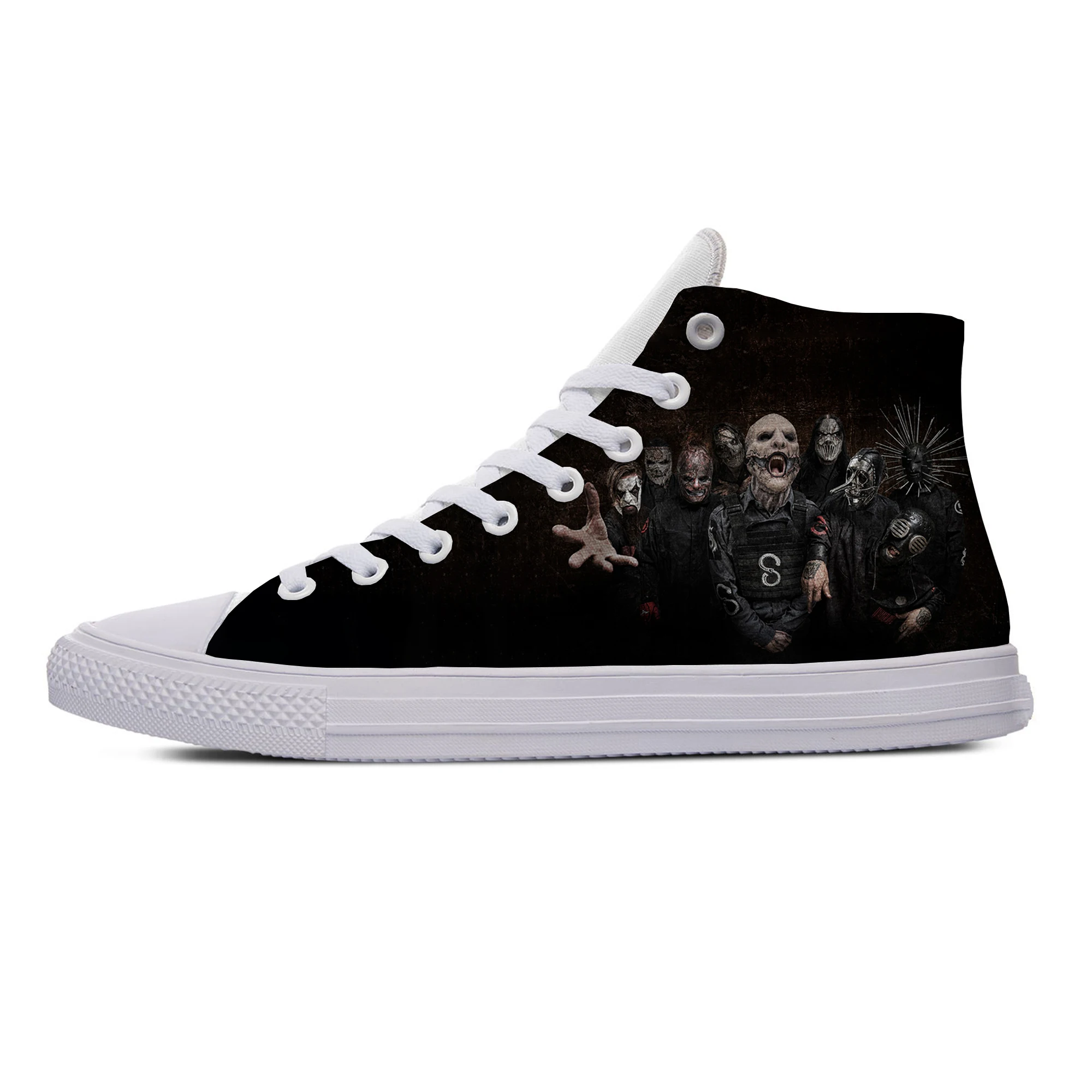 Кроссовки мужские/женские из плотного металла повседневные холщовые туфли с