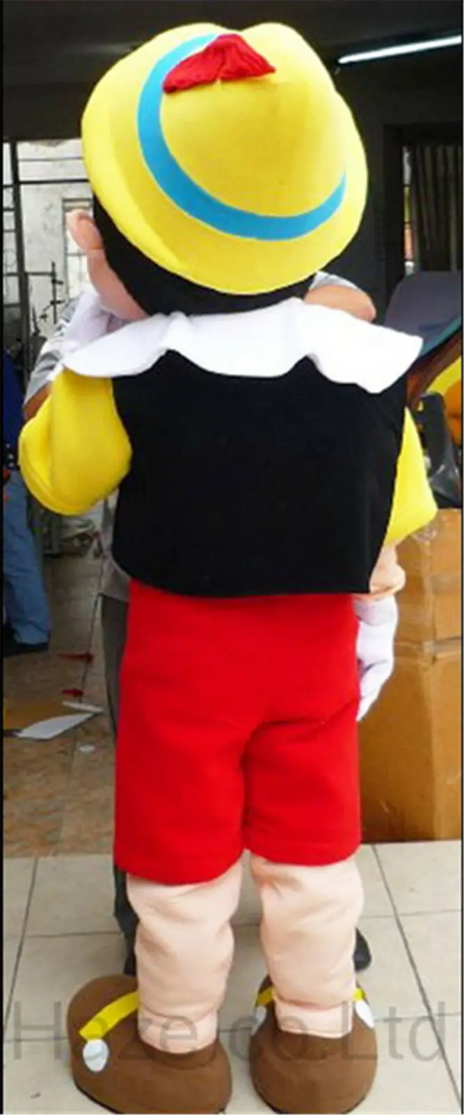 

Pinocchio Mascot Cosplay Costume Fancy Dress Halloween Costume Unisex Adult Size