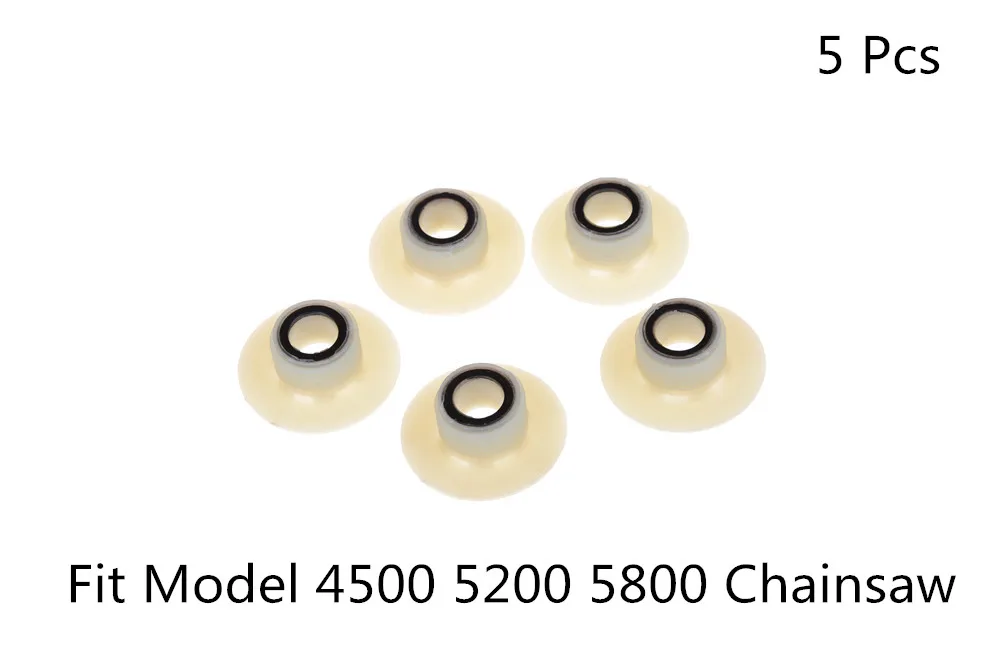 

5 Pcs Universal Chainsaw Oil Drive Pump Worm Gear 4500 5200 5800 45/52/58CC Chainsaw Spare Tool Parts