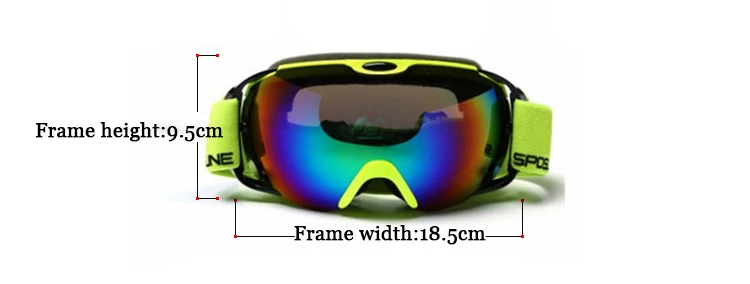 2019 взрослые горнолыжные очки женская маска спортивные для снега женские