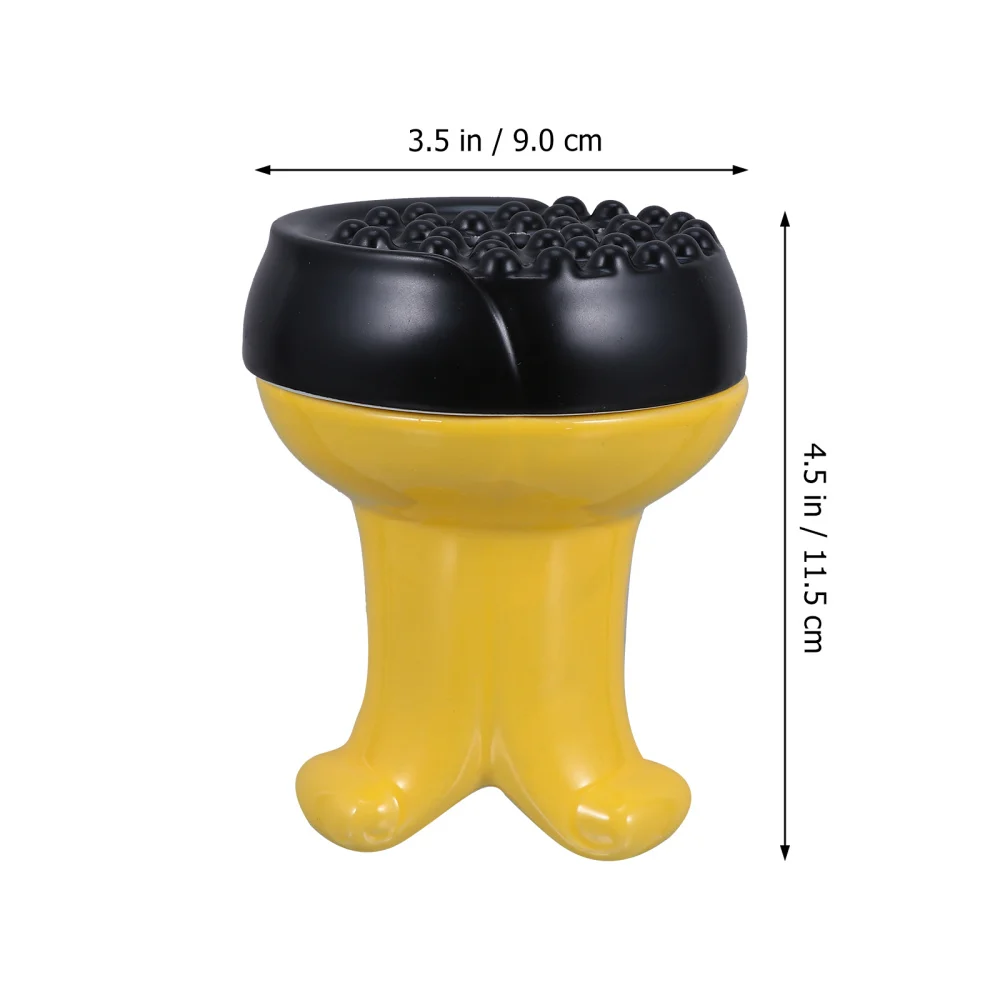 

1pc Ceramic Moxibustion Device Manual Moxa Burner Moxibustion Can