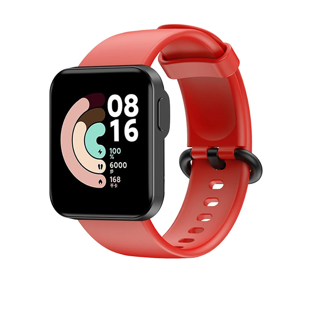 Силиконовый ремешок для Xiaomi Mi Watch Lite глобальная версия сменный спортивный