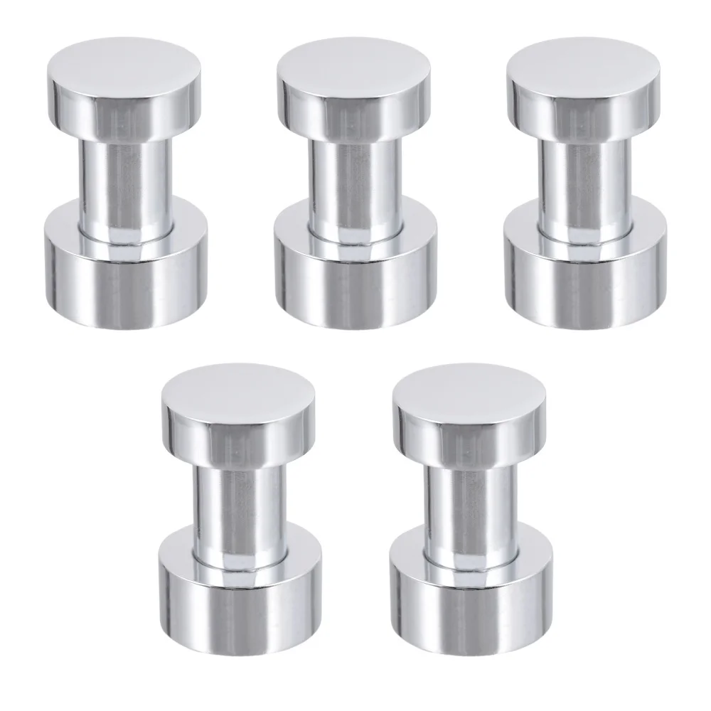 

5pcs Self Adhesive Coat Hangers Heavy Duty Towel Hooks Bathroom Wall Hooks
