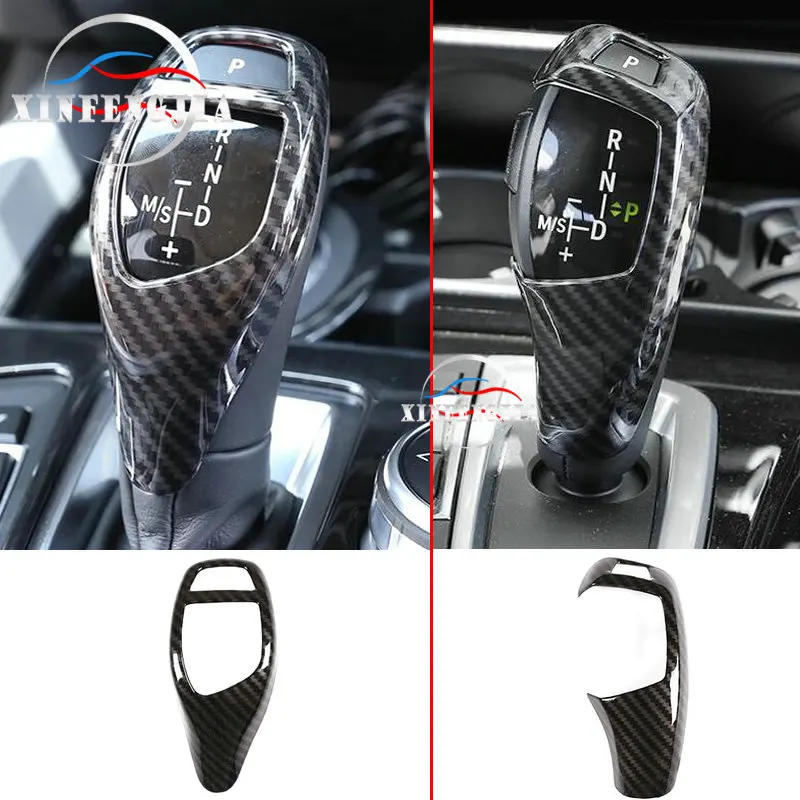 

Для BMW 1 2 3 4 5 6 7 Series X3 X4 X5 X6 ручки переключения передач из углеродного волокна декоративная крышка переключения передач