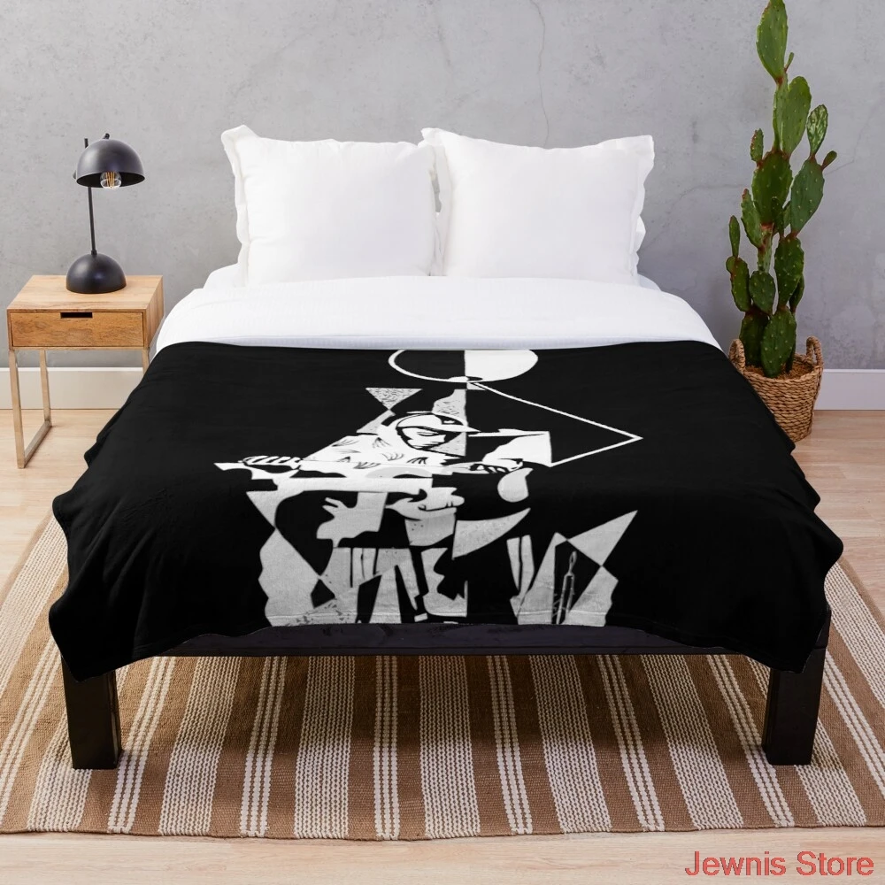 

Декоративное одеяло с принтом под луной, 6 футов