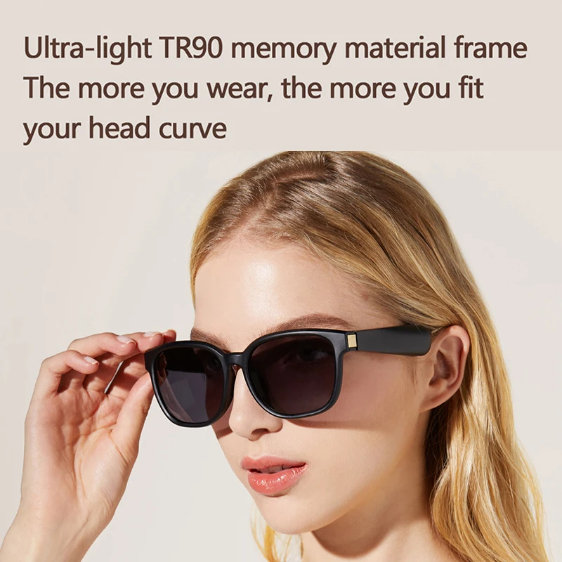 Bluetooth 5 0 Смарт очки DC5V голосовой вызов siri стекло музыка Наслаждайтесь динамик QCC3034