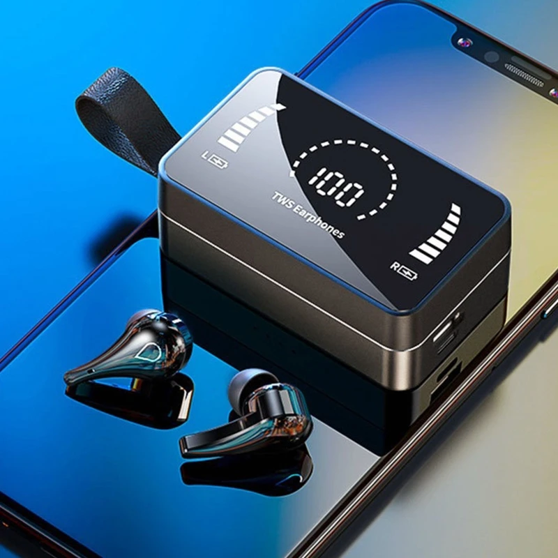 K3NB One Touch гарнитура бинауральный светодиодный цифровой дисплей Спорт с быстрой