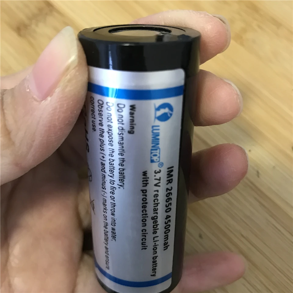Аккумуляторная батарея для фонарика Lumintop 18650 21700 26650|Портативные осветительные