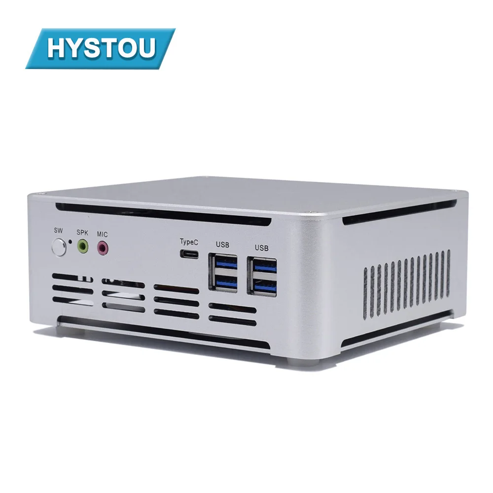 Hystou мини настольный игровой ПК Intel i5 7300HQ i7 7820HK USB 3 0 DP HDMI домашний офис NUC микро