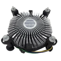 cpu cooler universal aluminium alloy mute computer cooling fan pc desktop motherboard cpu cooler fan for intel 775 1155