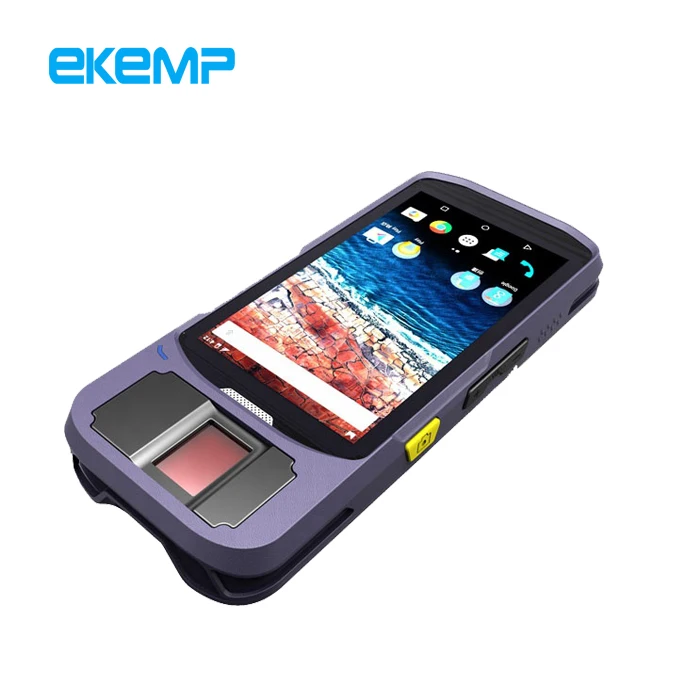 

Waterproof IP65 Rugged PDA 2d Barcode Scanner Handheld Fingerprint Data Collector Terminal for Citizen ID Solution