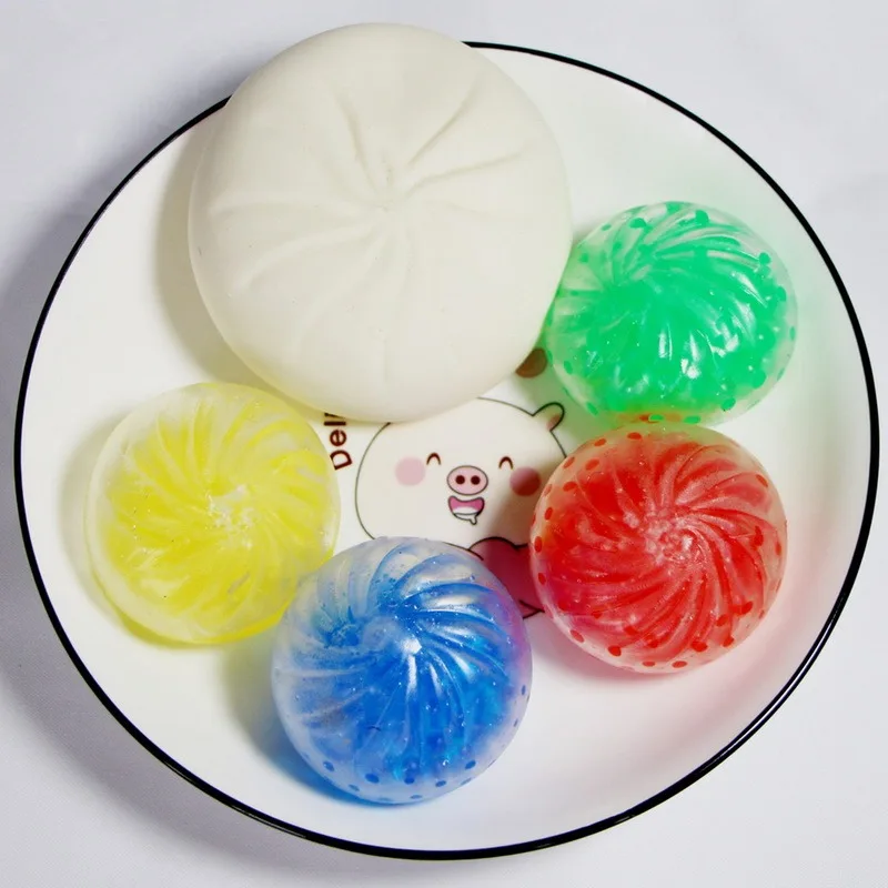 

Fidget Toys Bun Baozi Squeezing Antistress Ball Squeeze Rising Soft Sticky Stress Relief Funny Gift Toys