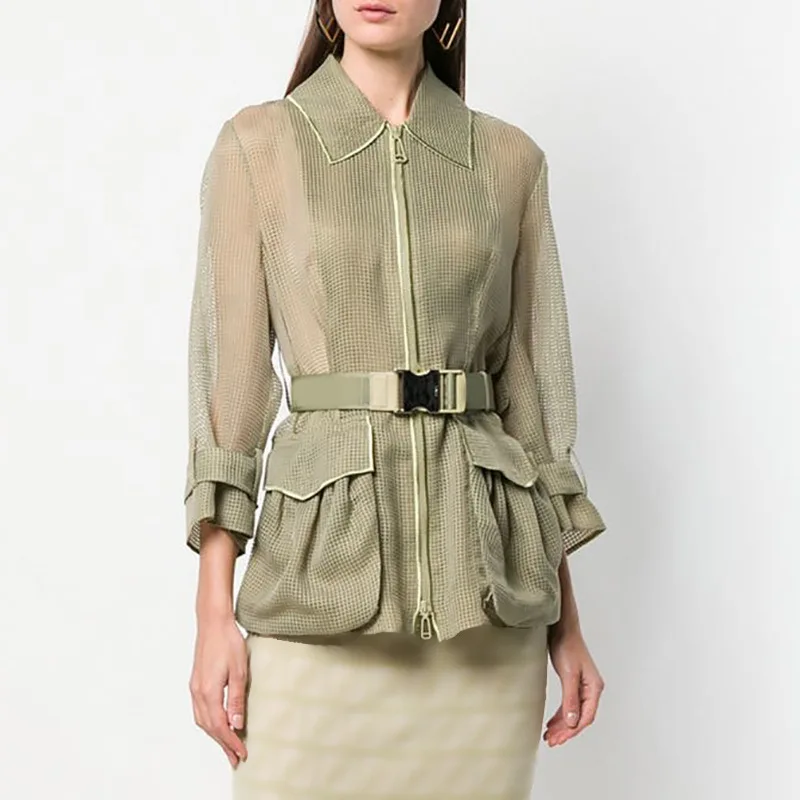 Женская куртка с защитой от УФ лучей весенне летнее прозрачное пальто для защиты