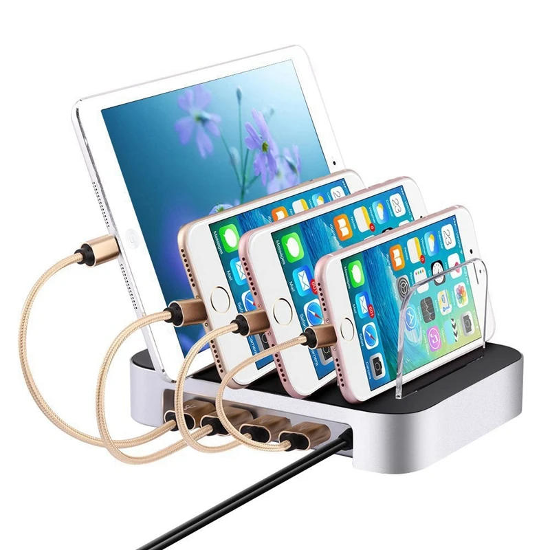 Лидер продаж-Съемный Универсальный Мульти-Порты и разъёмы Usb зарядная станция 24