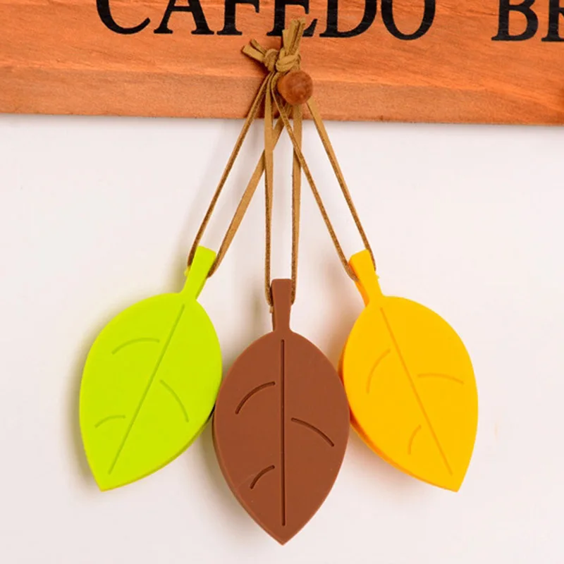 1 шт. детский силиконовый ограничитель для дверей в форме листьев|Дверные