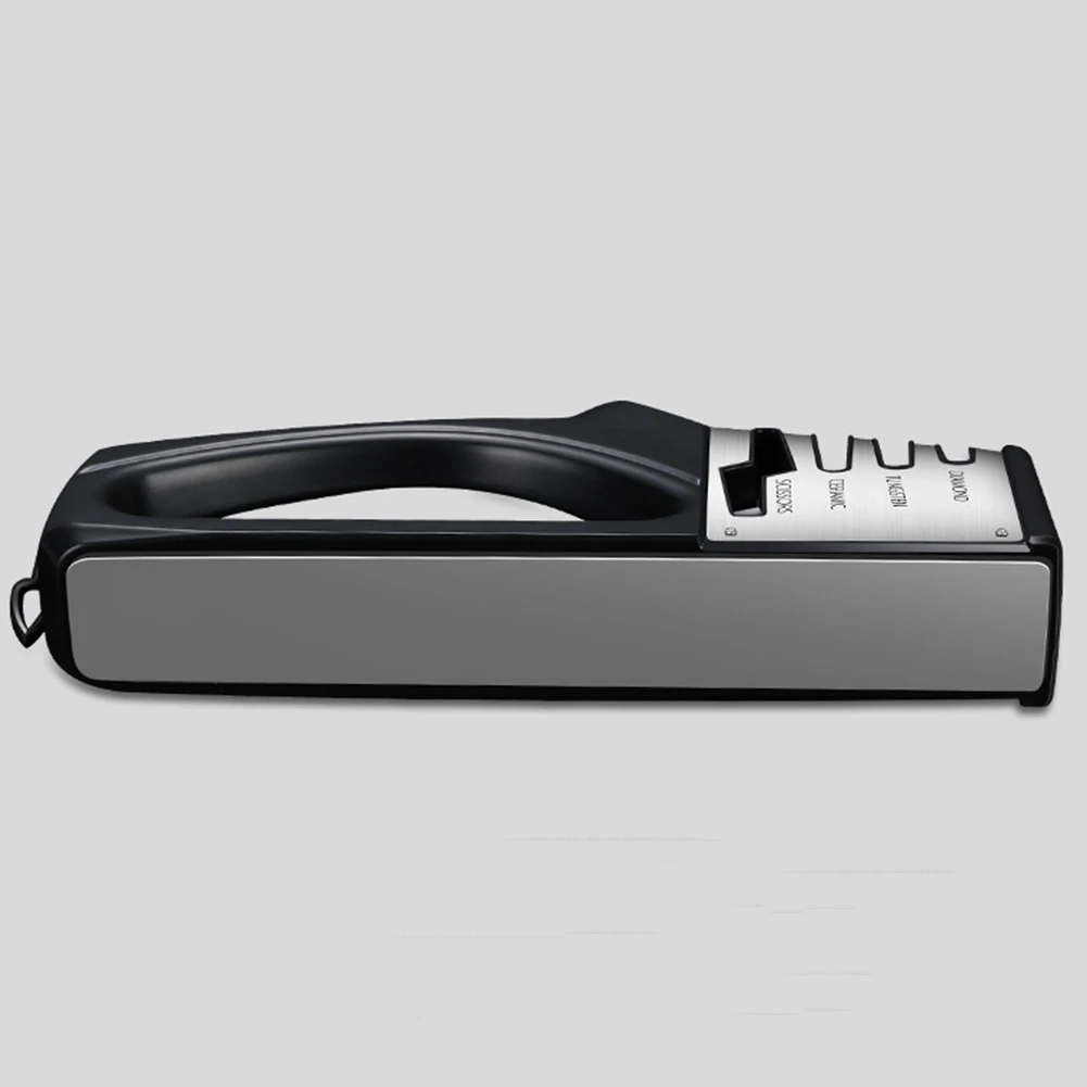 

4-in-1 Multipurpose Kitchen Knife Sharpener Tungsten Steel Diamond Coated Sharpening System