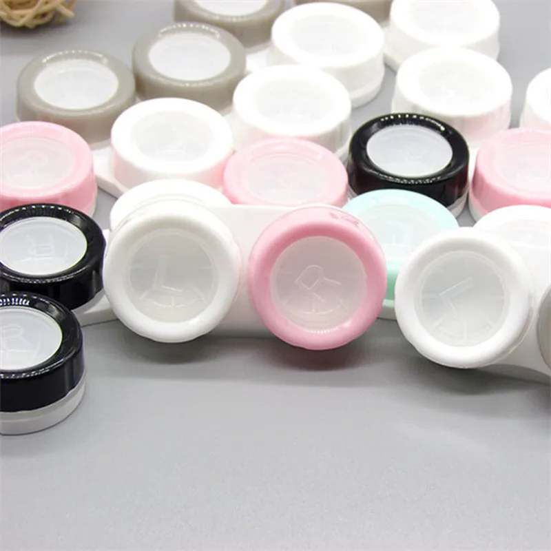 Косметический Чехол для контактных линз 1 шт. коробка ухода за глазами двойная