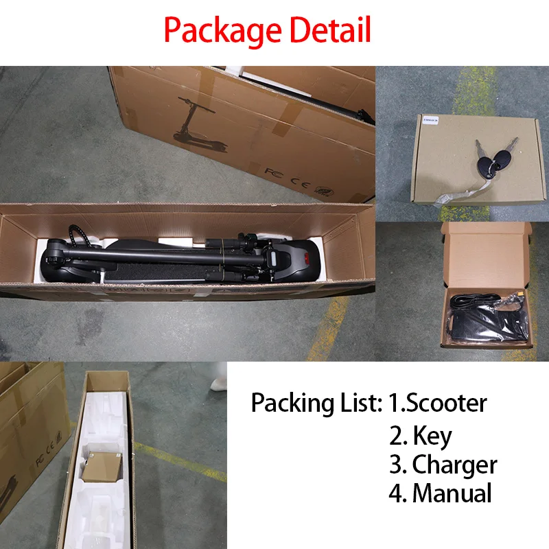 Электрический скутер с широкими колесами для взрослых 48 В 1000 Вт двухколесный