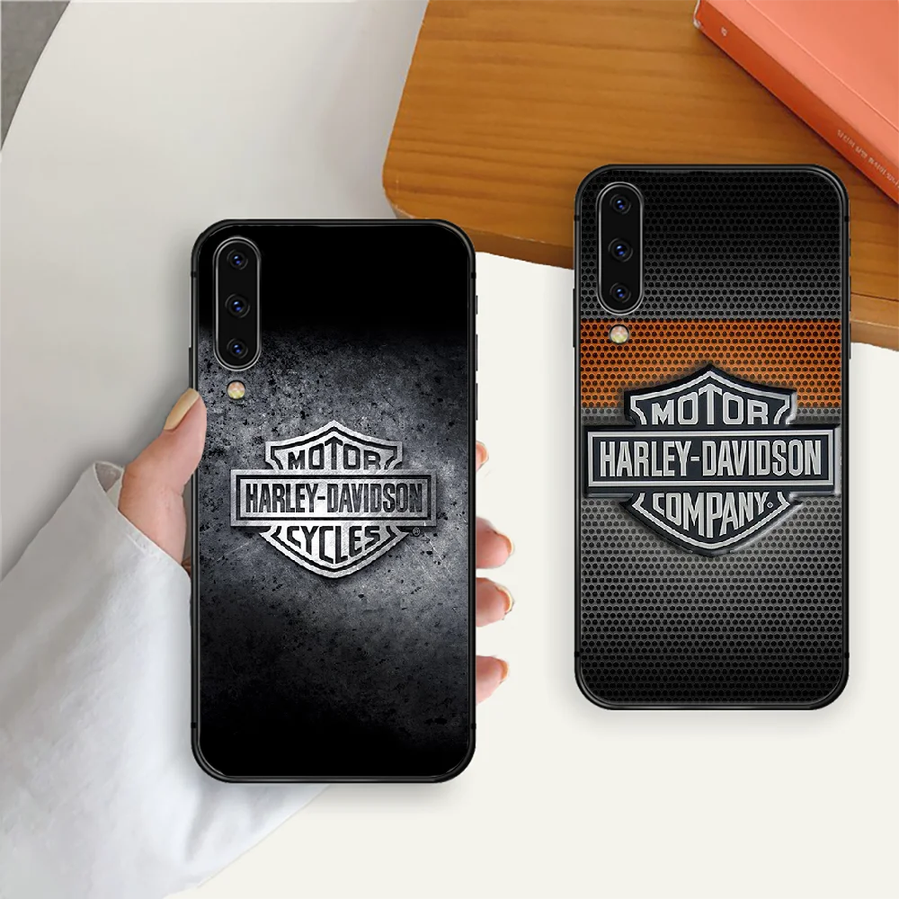 

Motorcycle Davidsons Phone Case Cover For Samsung Galaxy A 3 5 7 10 20 20E 21S 30 30S 40 50 51 70 71 S Black Tpu Shell Phone