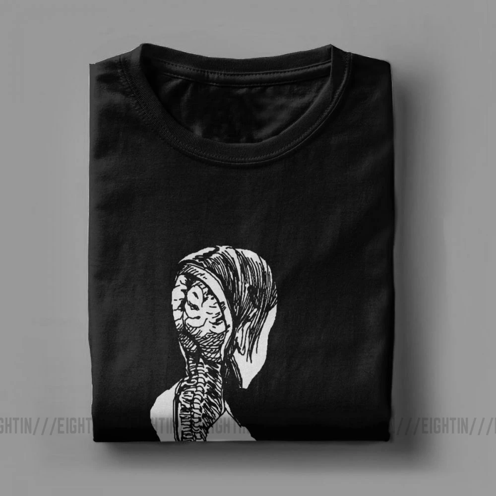 Футболка Junji Ito для девочек аниме страшная манга Япония ужас каваи вечерние