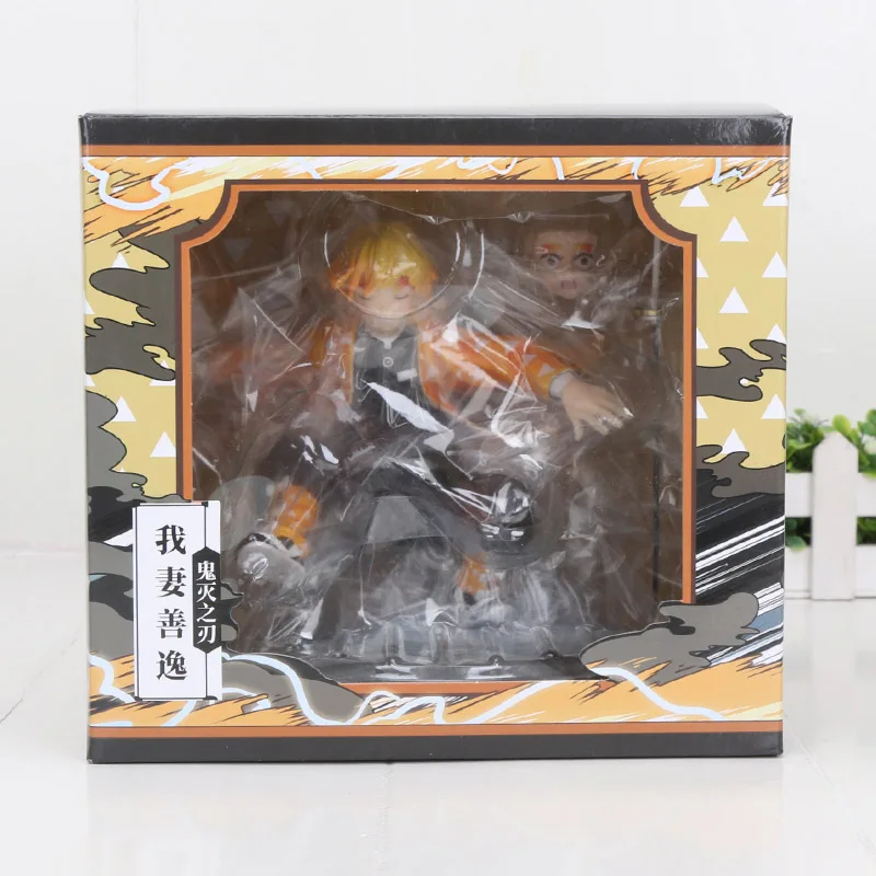 12 in box 16 см Kamado Tanjirou Kamado Nezuko Фигурка Игрушка Аниме демон убийца Kimetsu no Yaiba ПВХ фигурка модель игрушки - Цвет: 12 in box