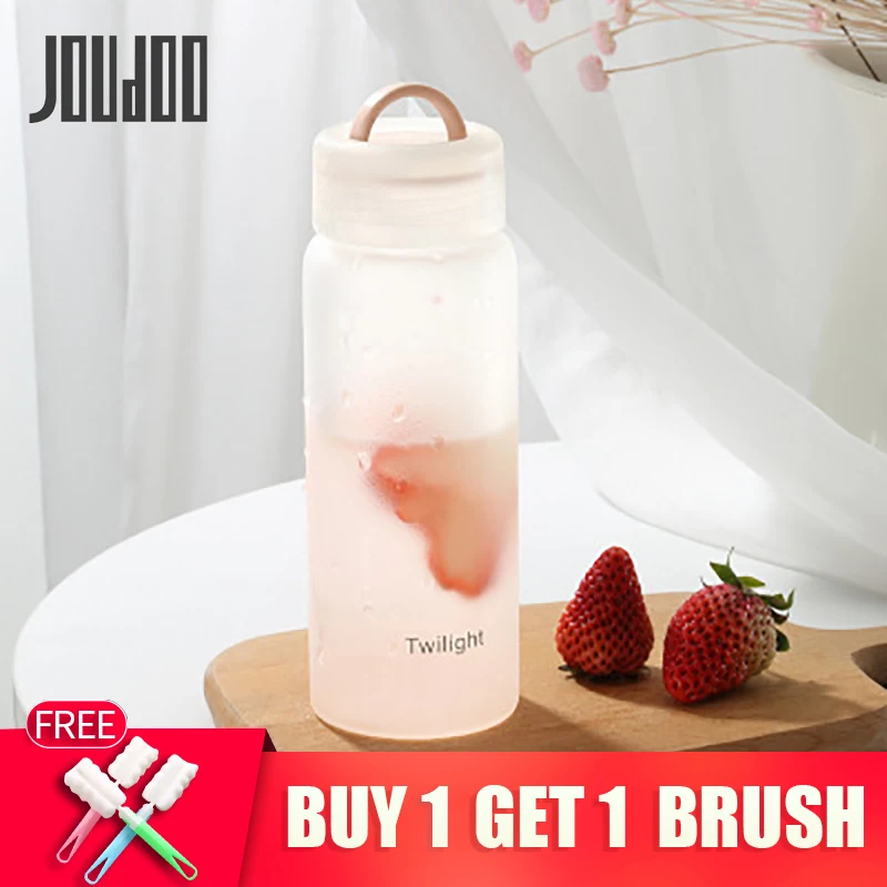 Бутылка для воды JOUDOO из матового стекла чайник напитков с лимонным соком