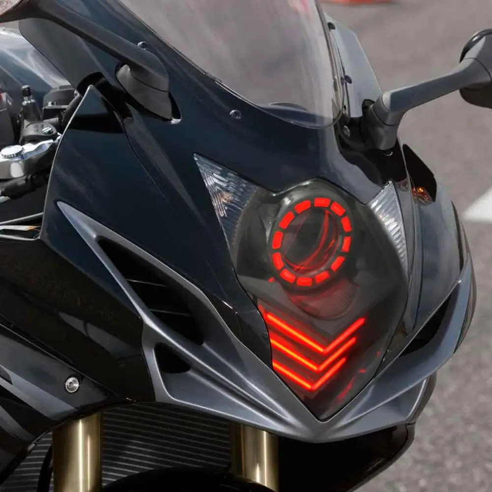 Передние фары KT для мотоцикла Suzuki GSXR750 2011 2012 2013 2014 2015 2016 HID Проектор Светодиодный