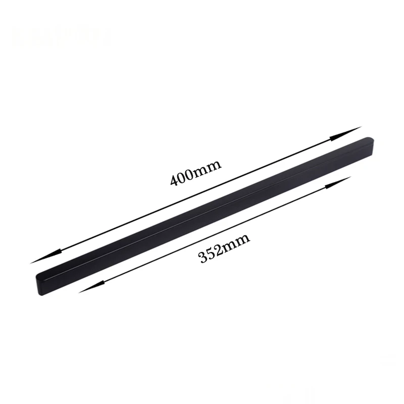 

8877 Black 352mm Hardware Furniture Handles for Cabinets and Drawers Door Knobs and Handles Aluminum