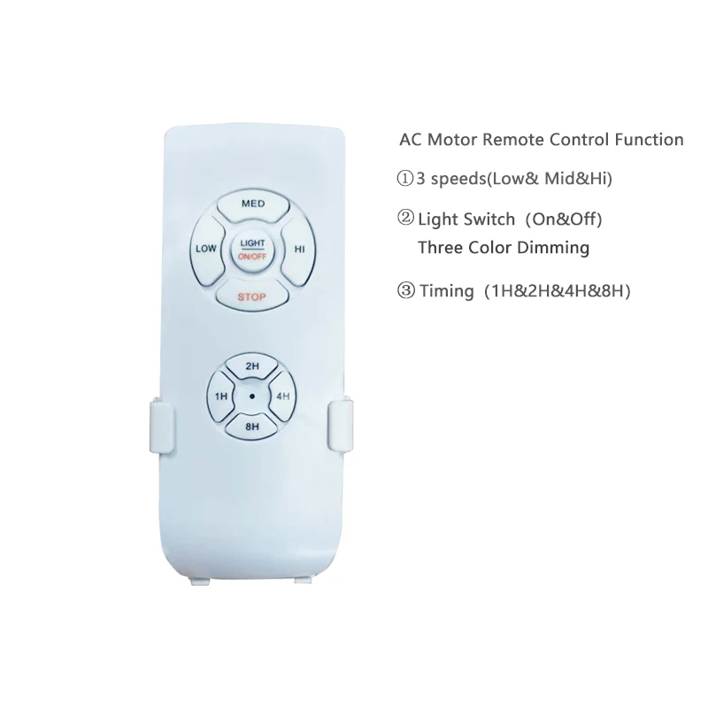 

American Retro Ceiling Fan Lamps Fans Light Living Room Bedroom Remote Control Decorative Ceiling Fan Ventilador De Techo