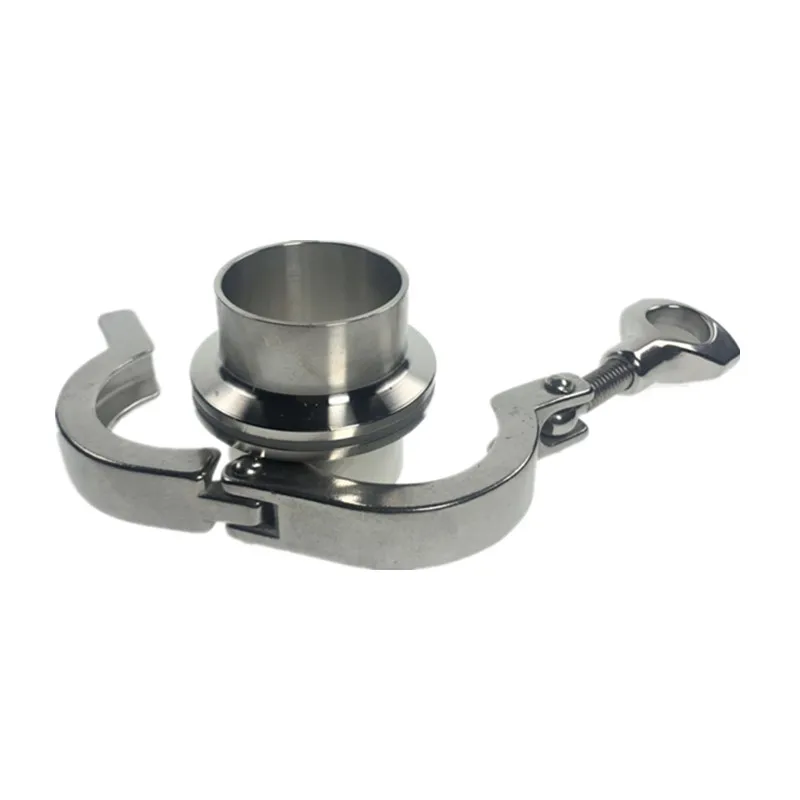 38 мм 51 3 шт. санитарный фланец сварной наконечник + тройной зажим PTFE или