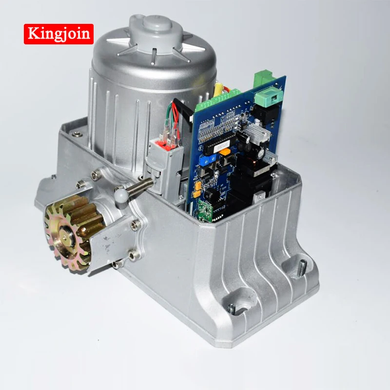

KINGJOIN heavy-duty3600lbs800kg automatic electric sliding door motor opener with 4m frame induction light keyboard GSM optional