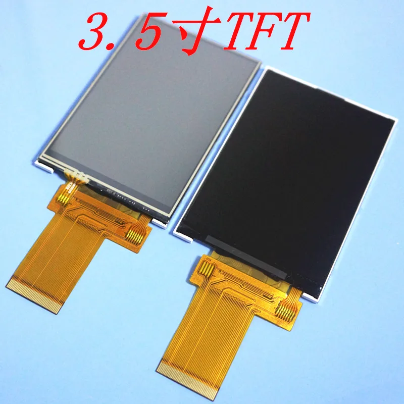 3 5 TFT сенсорная панель дисплей 40pin MCU 8 бит 16 LCD SPI провода 4 линии ILI9481 IPS полный вид