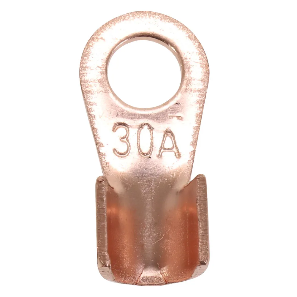 20 штук OT 30A L4Y 6 мм Диаметр Медь круговой соединения терминала провода голый
