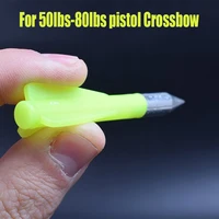 612pcs 78mm 3 wings 50lbs 80lbs crossbow with steel point for pistol crossbow crossbow arrows crossbow bolts outdoor hunting