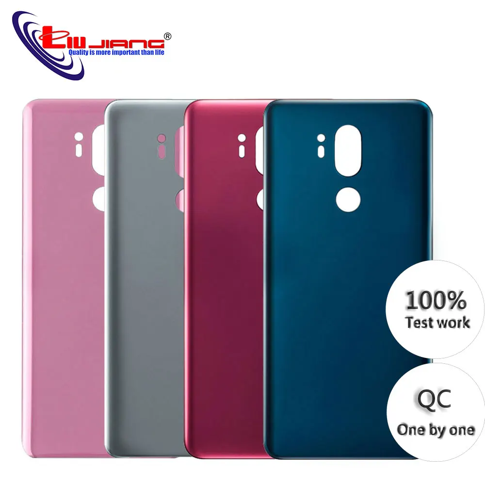 Новый Оригинальный стеклянный чехол с аккумулятором для LG G7 ThinQ G710 G710EM задняя