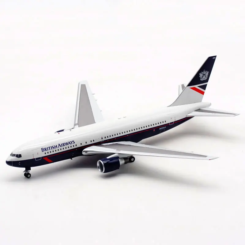 Модель самолета со сплавом в масштабе 1:200 модель авиакомпании британские B767-200
