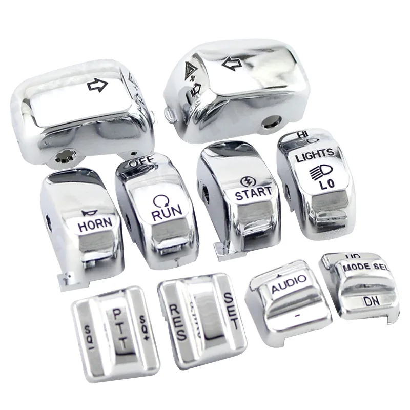 Хромированный чехол для мотоцикла с ручным переключателем Harley 96 13 FLHTCU FLHTK FLTR FLTRU 09